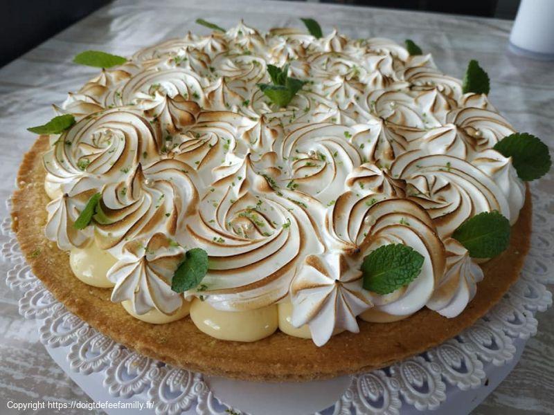 Tarte aux citrons meringuée