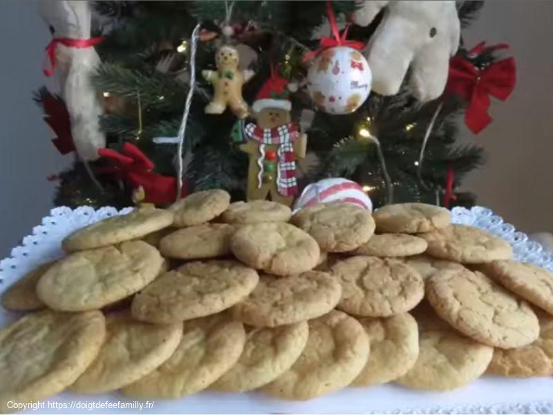 Biscuits américains de noël a la cannelle