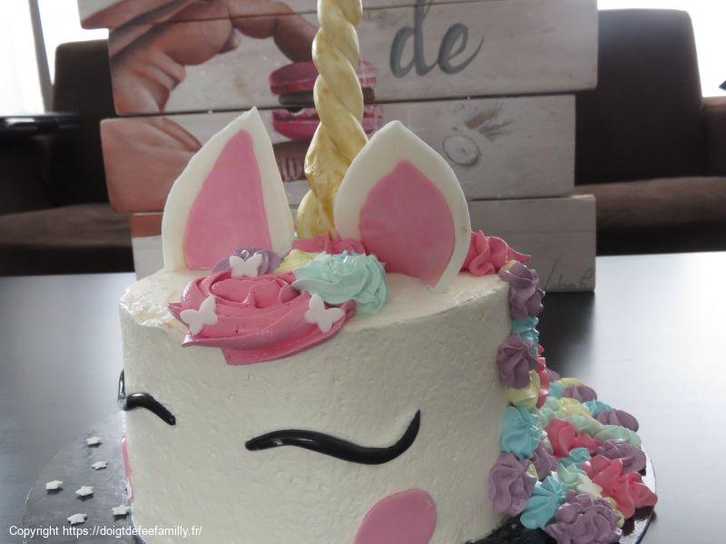 Layer cake licorne