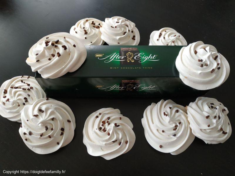 Meringues after eight